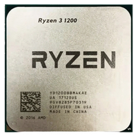 Processeur R3-1200 4 cœurs 4 threads 3,10 GHz de base 3,40 GHz Turbo AM4 8 Mo de cache 14 nm 65 W TDP Ordinateur de bureau 64 bits