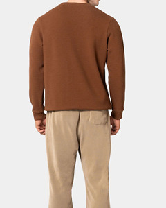 Ropa de invierno Sudadera con capucha para hombre Poliéster/Algodón Fleece Ligero Rayas Mangas completas O-cuello Logotipo personalizado Impresión Uso al aire libre - Product Image 4