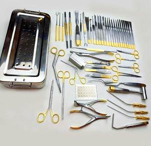 Juego de Instrumentos de Cirugía de Nariz para Rinoplastia de 53 Piezas, Instrumentos Quirúrgicos Ortopédicos, Kit de Metal Manual con Certificación CE - Product Image 6