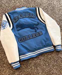 Letterman Varsity Jackets Custom College Baseball Jacket Front Logo Waterproof Reversible Streetwear Unisex Best Selling - Product Image 3