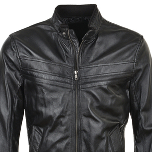 2025 Top Selling Men Stylish <b>Leather</b> <b>Jacket</b> Different Colors Available in Best Selling Price <b>Leather</b> Men <b>Jacket</b> Top Quality - Product Image 4