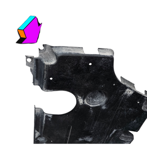 PROTECTION INFERIEURE GAUCHE FIAT Panda 3ème Série 52151299 46341162 Hybride 1000 (12>) - Product Image 2