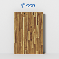 SSR VINA-Encimera de bloque de carnicero de Acacia teñida transparente-Encimera de madera de precio al por mayor de Vietnam