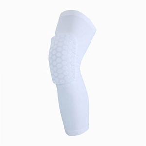 Rodillera elástica profesional de alta calidad para gimnasio MMA rodilleras de poliéster de algodón suave para adultos - Product Image 3