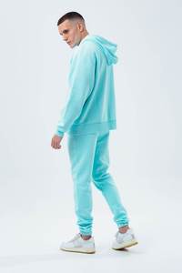 Survêtements 100% polyester, manches longues, respirants, vêtements décontractés d'hiver, multicolores, motif uni, col à capuche, personnalisation complète - Product Image 5