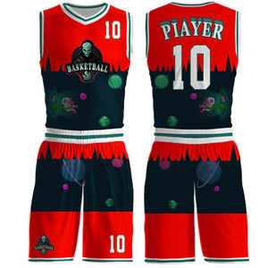 Uniforme de basket-ball personnalisé de sublimation de haute qualité maillot respirant à séchage rapide BSCI vêtements de sport en gros pour le basket-ball d'été - Product Image 4