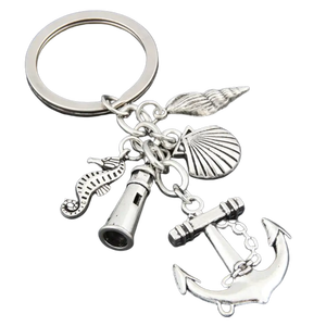Latest Design Custom Nautical <b>Key</b> <b>Chain</b> Promotional Souvenir <b>Key</b> <b>Holder</b> Bag Car Keychain Metal Spinning <b>Key</b> Rings - Product Image 6