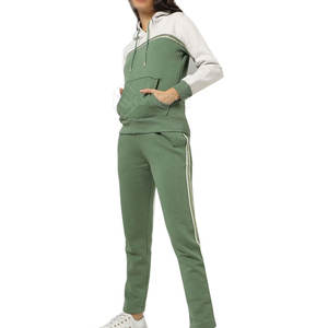 Conjunto Deportivo de 2 Piezas para Mujer, Diseño Moderno, Invierno, Casual, 100% Poliéster, Ropa para Correr - Product Image 1