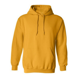 Coupe classique hommes 100% coton mélange lourd polaire sweat Logo brodé hiver respirant couleurs personnalisées cordon de serrage - Product Image 1