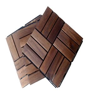 Madera de Acacia Vietnamita, Diseño Contemporáneo, Baldosas Encajables, Impermeables, Modulares, Antideslizantes para Exteriores - Product Image 2