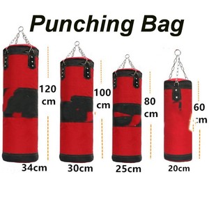กระสอบทรายสำหรับฝึกออกกำลังกายพร้อมแขวนโซ่กระสอบทรายสำหรับผู้ใหญ่ยิมออกกำลังกายชกมวยหนัก - Product Image 5