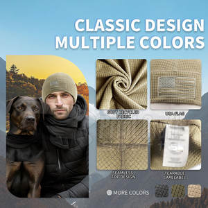 Ligero por encargo bordado gorros sombrero nuevo diseño Unisex Jacquard bordado gorros sombrero - Product Image 5