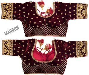 Hermosa Blusa con estampado Sabyasachi con elegante Latkan - Product Image 5