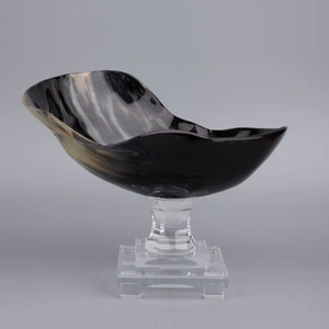 ถ้วยเล็กลายควายธรรมชาติสำหรับเสิร์ฟผลไม้แห้งแกะสลักแบบใช้แล้วทิ้งสำหรับเทศกาลดิวาลีของขวัญขายส่งราคา aaliyan impex - Product Image 1