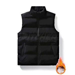 Chaleco de invierno transpirable para hombre con logotipo personalizado, ropa informal de alta calidad hecha en Pakistán - Product Image 3