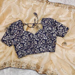 Ấn Độ truyền thống nặng tinh khiết lụa mềm Saree bên <span class=keywords><strong>c</strong></span>ô dâu mặ<span class=keywords><strong>c</strong></span> Dori lạ mắt với Fancy zari Chủ Đề Làm việ<span class=keywords><strong>c</strong></span> cutwork biên giới - Product Image 4