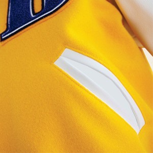 Custom Embroidery Chenille Patches Varsity Bomber Letterman College <b>Plus</b> <b>Size</b> Baseball Varsity Jackets - Product Image 6