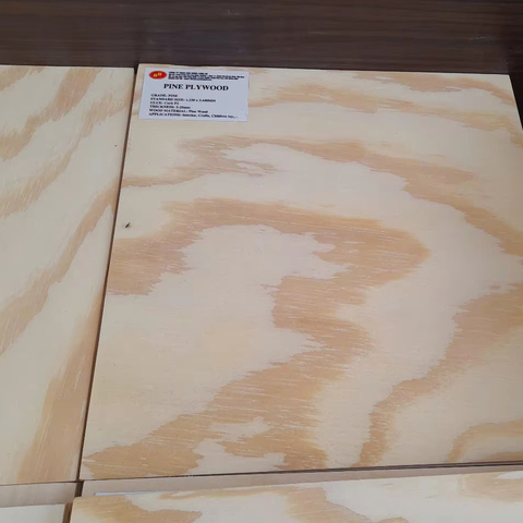 AA Grade 9/12/15/18mm Pine Plywood with Pine/Rubber/Acacia Core Anti-Slip Long-Lasting from Vietnam Manufacturer for Furniture