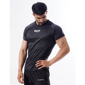 T-shirt de gymnastique musculation personnalisé pour hommes, vêtements de fitness respirants - Product Image 1