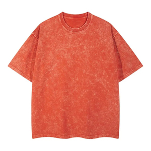 Camiseta Deportiva de Cuello Alto para Hombre, Tejida, 100% Algodón, Corte Regular, 240 Gramos, Estampado de Letras, Manga Corta Formal - Product Image 4