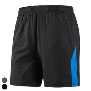 Shorts de basketball pour hommes à séchage rapide, respirants et écologiques, taille haute avec cordon de serrage, en polyester/coton, pour l'été - Product Image 1