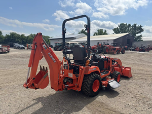 รถแทรกเตอร์ล้อ Kubota BX25D 23 แรงม้า พร้อมที่ตักด้านหน้า/ด้านหลัง แท่นตัดหญ้า สภาพใช้งานแล้ว รวมถึงเบรกเกอร์หลัง ลูกปืน มอเตอร์ เกียร์ - Product Image 4