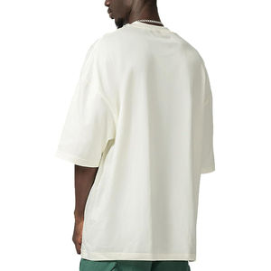 Haute qualité 100% coton surdimensionné Vintage goutte épaule T-Shirt pour hommes sérigraphie respirant léger personnalisé Long solide - Product Image 2