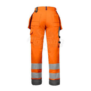 Chaleco y pantalones de seguridad de algodón ligero para hombre al mejor precio, patrón recto de alta visibilidad para seguridad - Product Image 2