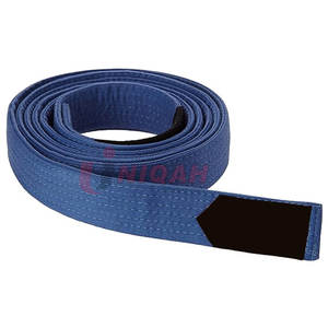 เข็มขัดเทควันโดคอตตอนคุณภาพสูงสำหรับทุกเพศอุปกรณ์ศิลปะการต่อสู้คาเรตเคนโด้พิมพ์โลโก้ตามสั่ง - Product Image 2