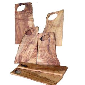 Tabla de cortar de madera para alimentos, queso y carne, precio al por mayor, tabla de picar de madera de grano, bloque de madera para cortar. - Product Image 6