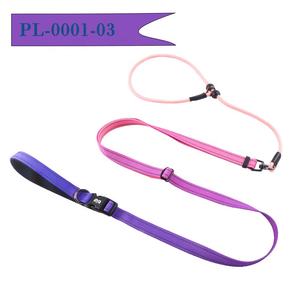 Laisse pour chien 3-en-1 multifonction réglable en nylon écologique, réfléchissante et mains libres, pour l'extérieur, style simple et tendance, vente en gros OEM - Product Image 3