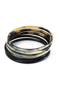 Bracelet en corne de buffle pour femmes, fait à la main, écologique, style moderne, bijoux de mariage par SANIYA HANDICRAFT - Product Image 2