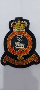 Insignias de Wok bordadas a mano, parches de emblemas de poliéster con alambre de lingotes para etiquetas de ropa, técnicas tejidas - Product Image 6