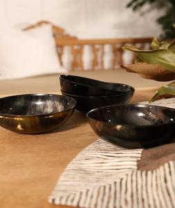 Bol en corne de buffle japonais disponible dans toutes les tailles bol en corne décoratif pour décoration de table pour les fêtes par F S INTERNATIONAL - Product Image 5