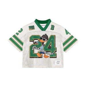 Camiseta de práctica de fútbol americano de manga corta personalizable para equipos deportivos en oferta - Product Image 5