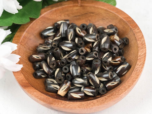 Perles rondes en os naturelles écologiques pour la fabrication de bijoux, accessoires de mode faits à la main, projets de bricolage AZ ENTERPRISES - Product Image 5