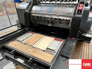 Cilindro troquelador Heidelberg SBB original en venta - Totalmente convertido para troquelado y hendido - Product Image 4