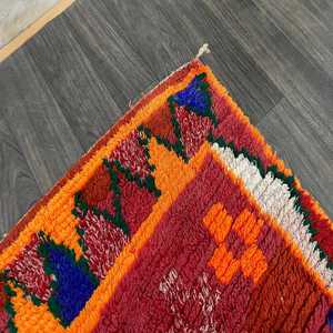 100% Cotton Handmade Rajasthani Pattern Designer Carpets Block Print for Home Living Room & Cars Washable Use for Exercise - Product Image 2