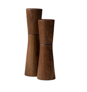 Dispensador de Condimentos Portátil de Madera de Acacia para Cocina, Salero y Pimentero, Tarro de Especias - Product Image 1