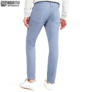 กางเกงยีนส์ทรงสลิมตรงคุณภาพสูงสำหรับผู้ชาย ออกแบบเองได้ ทรงดินสอ น้ำหนักเบา สำหรับแฟชั่นใหม่ที่ปรับแต่งได้ - Product Image 6