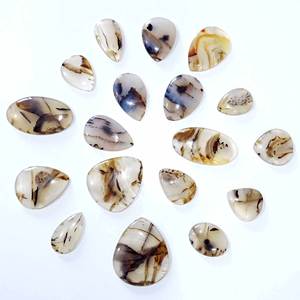 Quartz de Montana naturel, cabochon, pierre précieuse en vrac, forme mixte, vente en gros, matériaux pour la fabrication de bijoux - Product Image 1