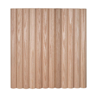 Panel de Madera Natural para Gabinete de Cocina, Panel Vertical Enrollable, Fácil Instalación, Tamaño Personalizado, Ecológico, para Apartamentos y Hospitales