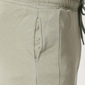 Men's High Waist Casual <b>Training</b> <b>Trousers</b> 100% Cotton Breathable Fabric with Drawstring Closure for Fitness - Product Image 5