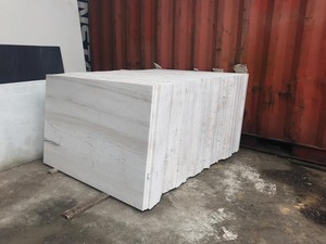 Dalle de marbre en cristal naturel de haute qualité tuile Vietnam violet clair ligne blanche veine d'océan Grain de bois droit étanche - Product Image 5