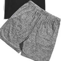 Vêtements pour hommes, t-shirt à manches courtes et short décontractés à impression graphique personnalisée, prix de gros, ensembles d'été