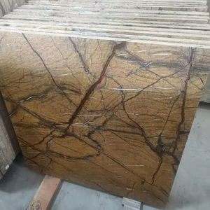 Azulejos modernos para Suelos de mármol marrón selva tropical acabado superficial pulido para aplicaciones hoteleras - Product Image 1