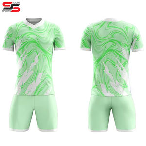 Maillots de gardien de but de football à manches courtes vêtements d'entraînement de football unisexe personnalisés en gros - Product Image 2