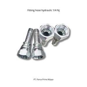 Raccord de tuyau hydraulique de haute qualité en acier au carbone femelle de 1/4 pouces | Connecteur de tuyau hydraulique NJ Type OEM Support ODM disponible - Product Image 3