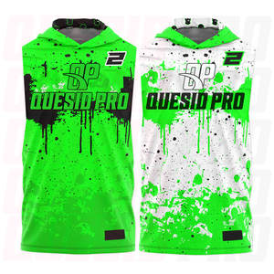 Personaliza tu Camiseta de Fútbol 7v7, Ropa Deportiva Sublimada, Reversible, con Capucha, Compresión, Camisetas de Flag Football 7v7 Personalizadas con Logotipo y Número - Product Image 4