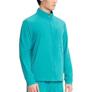 Veste d'uniforme médical pour hommes avec logo personnalisé, fermeture éclair, pour infirmiers, vendeurs, hôpital, uniforme médical, veste médicale, uniformes médicaux - Product Image 3